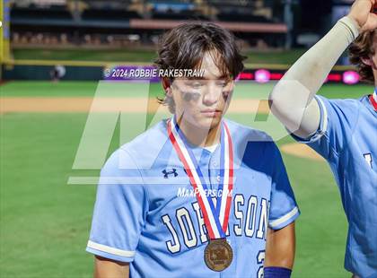 Thumbnail 2 in Johnson @ Tomball (UIL 6A Baseball Semifinal Medal Ceremony) photogallery.