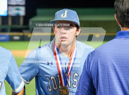 Thumbnail 2 in Johnson @ Tomball (UIL 6A Baseball Semifinal Medal Ceremony) photogallery.