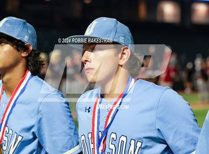 Thumbnail 2 in Johnson @ Tomball (UIL 6A Baseball Semifinal Medal Ceremony) photogallery.