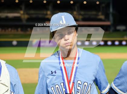 Thumbnail 2 in Johnson @ Tomball (UIL 6A Baseball Semifinal Medal Ceremony) photogallery.