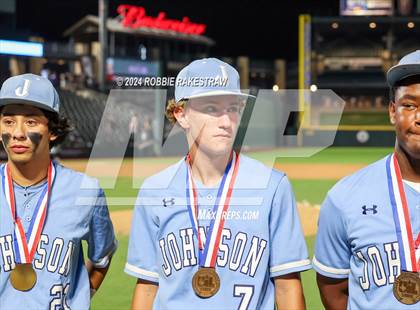 Thumbnail 2 in Johnson @ Tomball (UIL 6A Baseball Semifinal Medal Ceremony) photogallery.