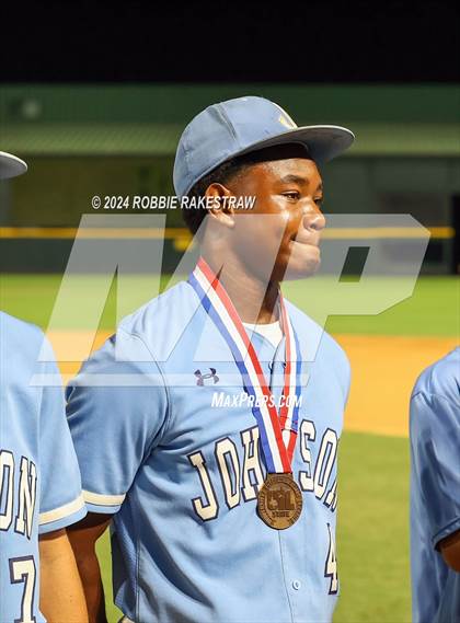 Thumbnail 1 in Johnson @ Tomball (UIL 6A Baseball Semifinal Medal Ceremony) photogallery.
