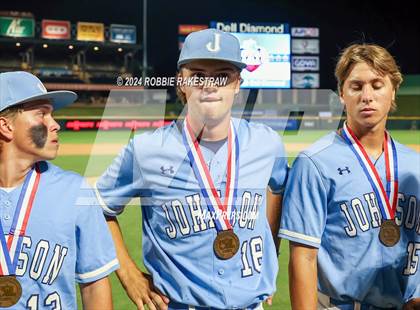 Thumbnail 3 in Johnson @ Tomball (UIL 6A Baseball Semifinal Medal Ceremony) photogallery.