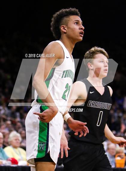 Thumbnail 1 in ThunderRidge vs. Grandview (CHSAA 5A Final Four) photogallery.
