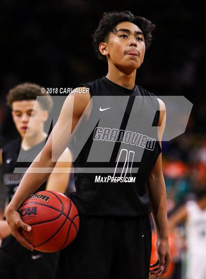 Thumbnail 2 in ThunderRidge vs. Grandview (CHSAA 5A Final Four) photogallery.