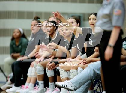 Thumbnail 2 in Lake Ridge vs Byron Nelson (UIL 6A D1 Volleyball Bi-district) photogallery.