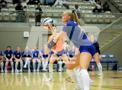 Thumbnail 3 in Lake Ridge vs Byron Nelson (UIL 6A D1 Volleyball Bi-district) photogallery.