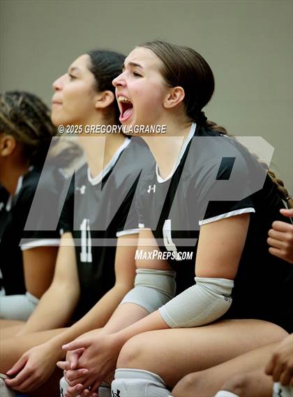 Thumbnail 1 in Lake Ridge vs Byron Nelson (UIL 6A D1 Volleyball Bi-district) photogallery.