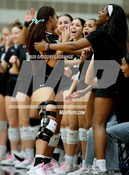 Thumbnail 1 in Lake Ridge vs Byron Nelson (UIL 6A D1 Volleyball Bi-district) photogallery.