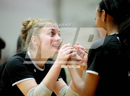 Thumbnail 2 in Lake Ridge vs Byron Nelson (UIL 6A D1 Volleyball Bi-district) photogallery.