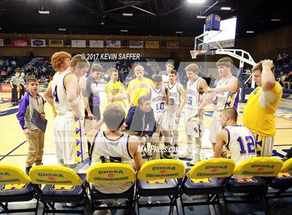Thumbnail 3 in Kit Carson vs. Longmont Christian  (CHSAA 1A First Round) photogallery.