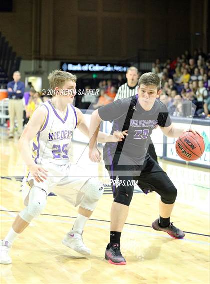 Thumbnail 2 in Kit Carson vs. Longmont Christian  (CHSAA 1A First Round) photogallery.