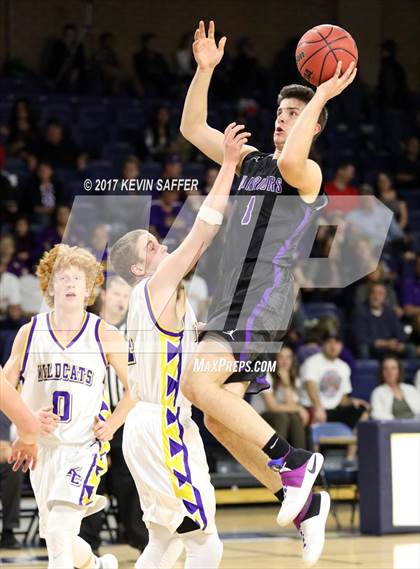 Thumbnail 2 in Kit Carson vs. Longmont Christian  (CHSAA 1A First Round) photogallery.