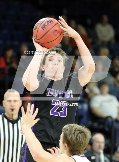 Thumbnail 1 in Kit Carson vs. Longmont Christian  (CHSAA 1A First Round) photogallery.