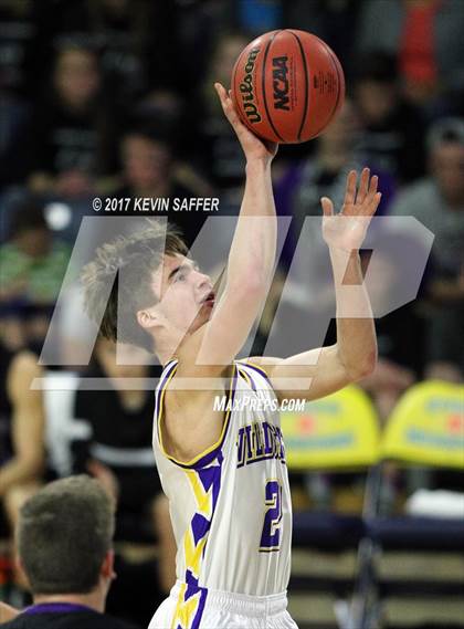Thumbnail 1 in Kit Carson vs. Longmont Christian  (CHSAA 1A First Round) photogallery.