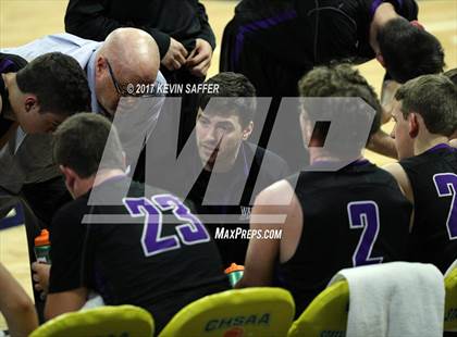 Thumbnail 3 in Kit Carson vs. Longmont Christian  (CHSAA 1A First Round) photogallery.