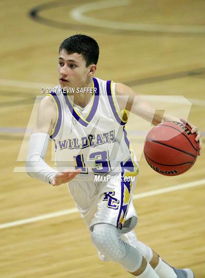 Thumbnail 1 in Kit Carson vs. Longmont Christian  (CHSAA 1A First Round) photogallery.
