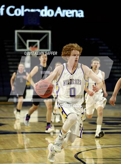 Thumbnail 2 in Kit Carson vs. Longmont Christian  (CHSAA 1A First Round) photogallery.