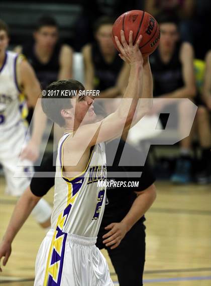 Thumbnail 3 in Kit Carson vs. Longmont Christian  (CHSAA 1A First Round) photogallery.