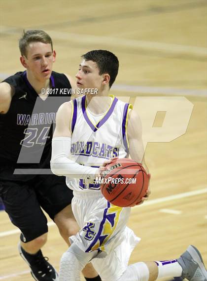 Thumbnail 2 in Kit Carson vs. Longmont Christian  (CHSAA 1A First Round) photogallery.