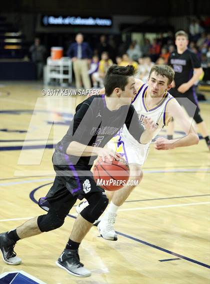 Thumbnail 3 in Kit Carson vs. Longmont Christian  (CHSAA 1A First Round) photogallery.