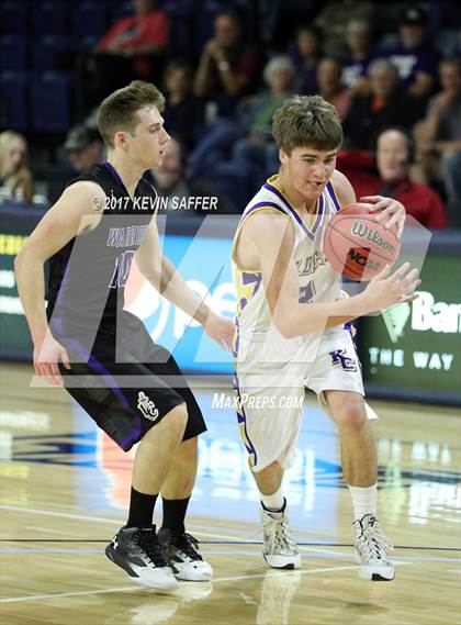 Thumbnail 2 in Kit Carson vs. Longmont Christian  (CHSAA 1A First Round) photogallery.