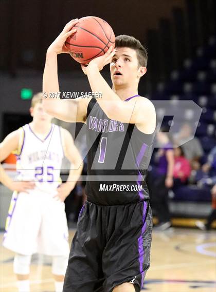 Thumbnail 1 in Kit Carson vs. Longmont Christian  (CHSAA 1A First Round) photogallery.