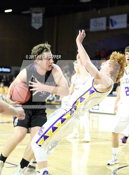 Thumbnail 1 in Kit Carson vs. Longmont Christian  (CHSAA 1A First Round) photogallery.