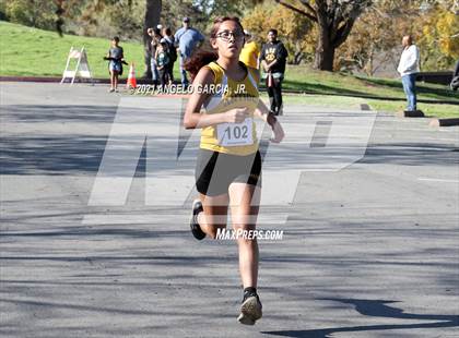 Thumbnail 3 in Bay Valley Athletic League Girls Cross Country Championship photogallery.
