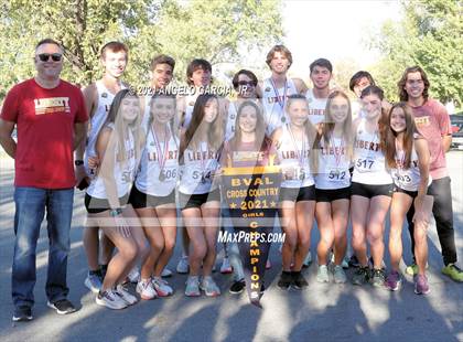 Thumbnail 2 in Bay Valley Athletic League Girls Cross Country Championship photogallery.