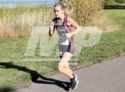 Thumbnail 3 in Bay Valley Athletic League Girls Cross Country Championship photogallery.