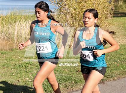 Thumbnail 2 in Bay Valley Athletic League Girls Cross Country Championship photogallery.