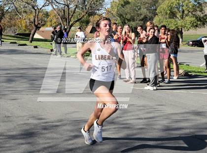 Thumbnail 3 in Bay Valley Athletic League Girls Cross Country Championship photogallery.