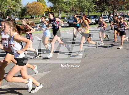 Thumbnail 2 in Bay Valley Athletic League Girls Cross Country Championship photogallery.