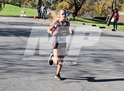 Thumbnail 3 in Bay Valley Athletic League Girls Cross Country Championship photogallery.