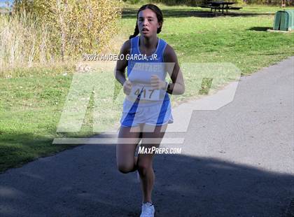 Thumbnail 1 in Bay Valley Athletic League Girls Cross Country Championship photogallery.