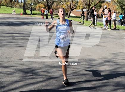 Thumbnail 1 in Bay Valley Athletic League Girls Cross Country Championship photogallery.