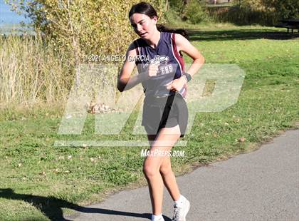 Thumbnail 2 in Bay Valley Athletic League Girls Cross Country Championship photogallery.