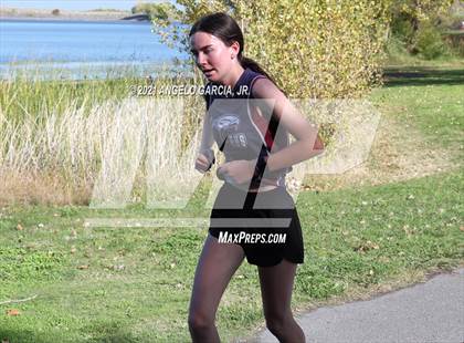 Thumbnail 3 in Bay Valley Athletic League Girls Cross Country Championship photogallery.