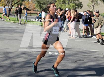 Thumbnail 1 in Bay Valley Athletic League Girls Cross Country Championship photogallery.