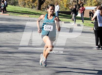 Thumbnail 2 in Bay Valley Athletic League Girls Cross Country Championship photogallery.