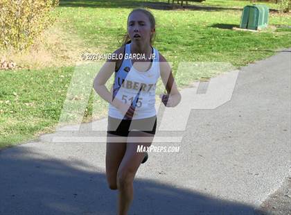 Thumbnail 1 in Bay Valley Athletic League Girls Cross Country Championship photogallery.