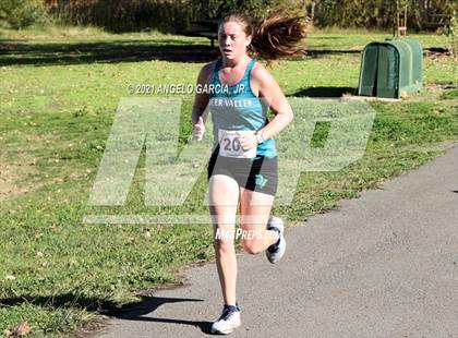 Thumbnail 2 in Bay Valley Athletic League Girls Cross Country Championship photogallery.