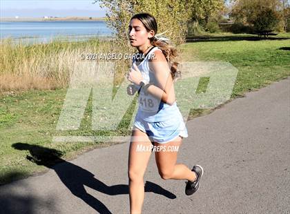 Thumbnail 2 in Bay Valley Athletic League Girls Cross Country Championship photogallery.