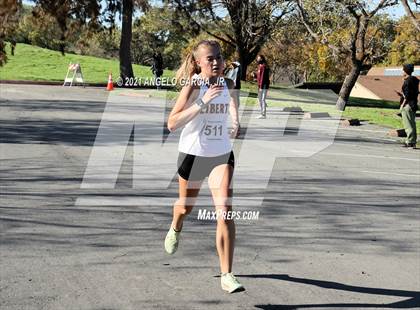 Thumbnail 1 in Bay Valley Athletic League Girls Cross Country Championship photogallery.