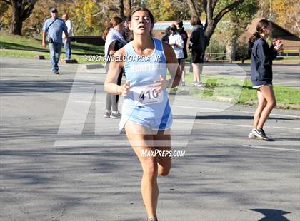 Thumbnail 3 in Bay Valley Athletic League Girls Cross Country Championship photogallery.