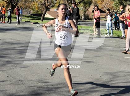 Thumbnail 2 in Bay Valley Athletic League Girls Cross Country Championship photogallery.