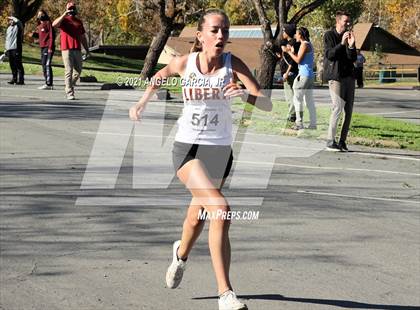 Thumbnail 2 in Bay Valley Athletic League Girls Cross Country Championship photogallery.