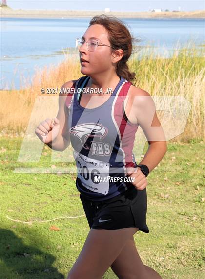 Thumbnail 3 in Bay Valley Athletic League Girls Cross Country Championship photogallery.