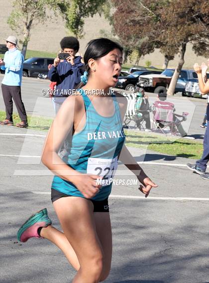 Thumbnail 3 in Bay Valley Athletic League Girls Cross Country Championship photogallery.
